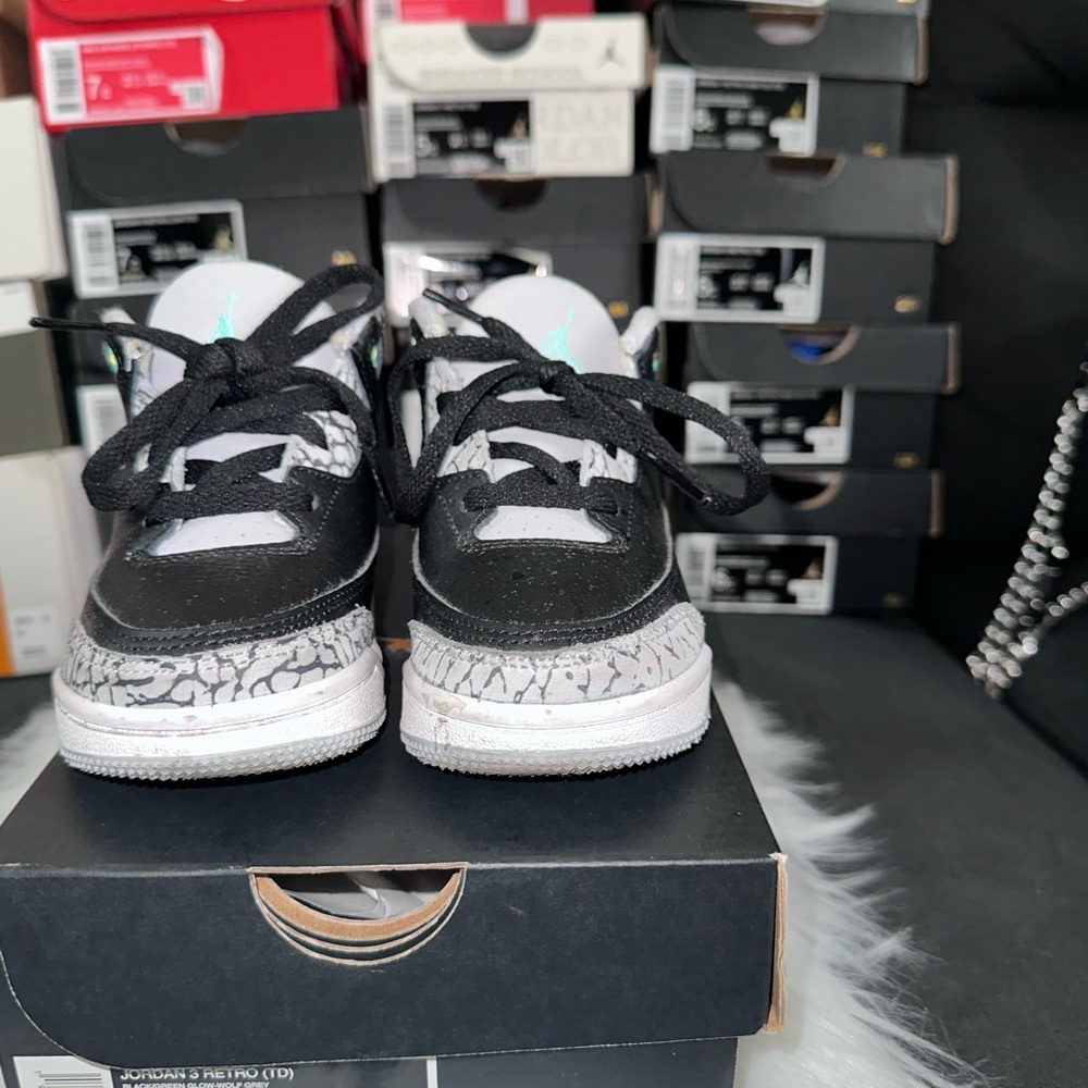 Toddler retro Jordan 3 size 8c